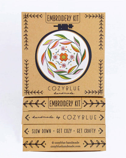 Mellow mood embroidery kit