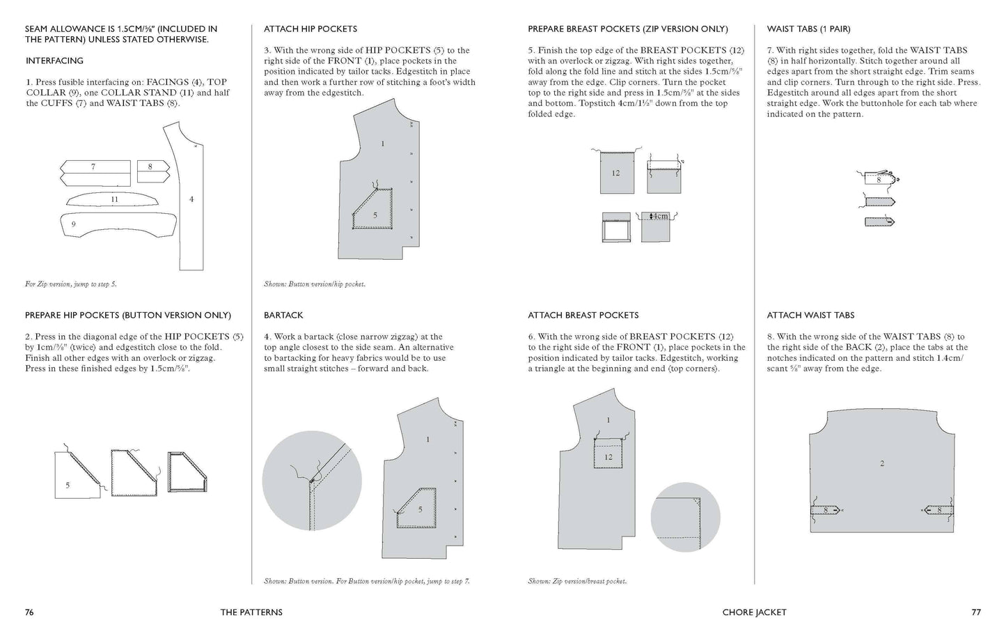 Workwear - Sewing Pattern Book