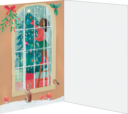 A Christmas Party Advent calendar card - ACC 099