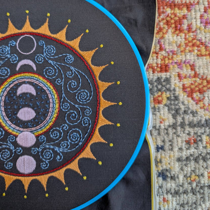 Alignment embroidery kit