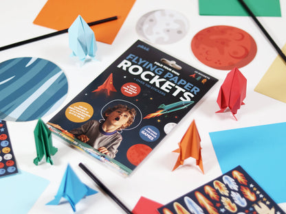 Flying Paper Rockets