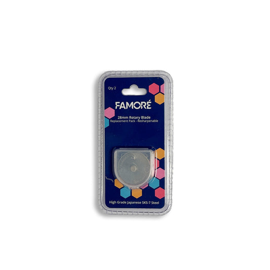 Famore 28mm Rotary Blade (2 ct)