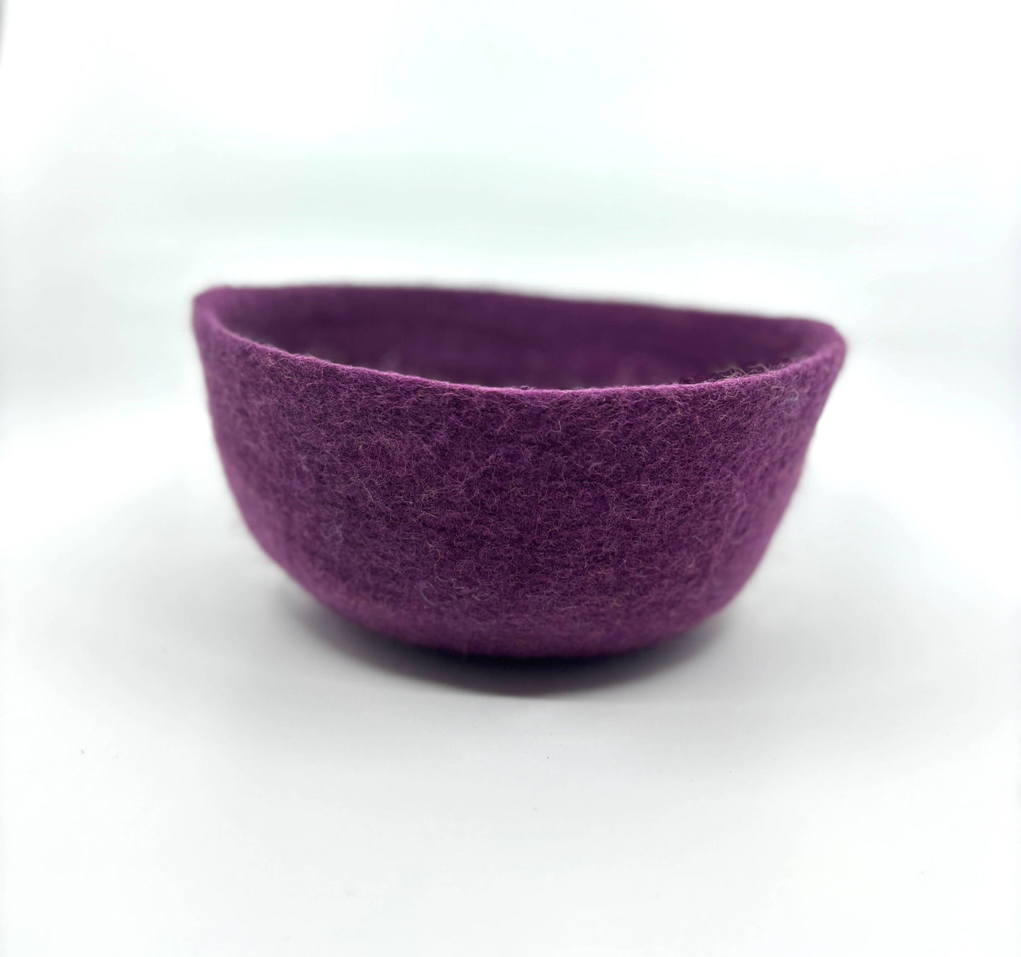 Felt Bowl-Large | Wool Knitting Bowl | Catch-all Home Decor