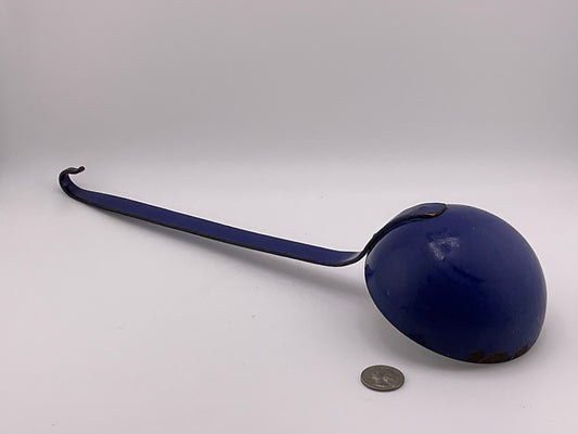 Vintage enamelware ladle