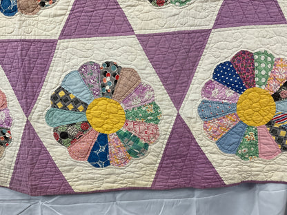 Lavender Dresden Quilt