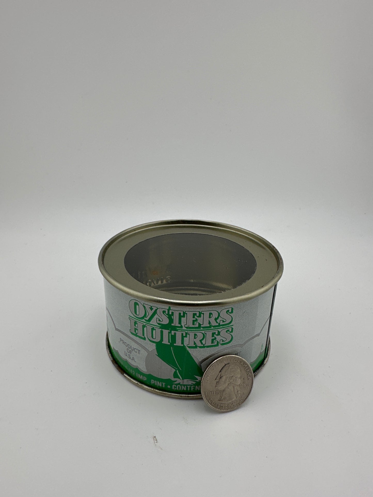 Vintage Ousters Bivalve Tin