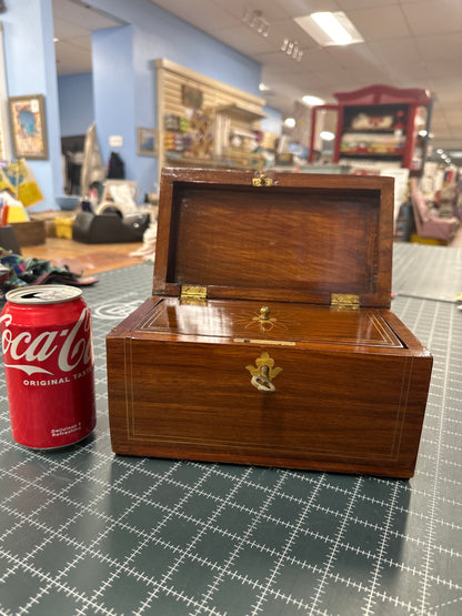 Vintage tea caddy