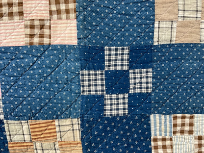 Nine Patch Lap Quilt