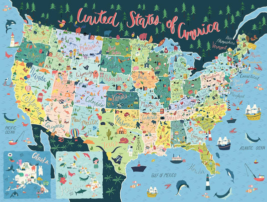 United States Map Puzzle