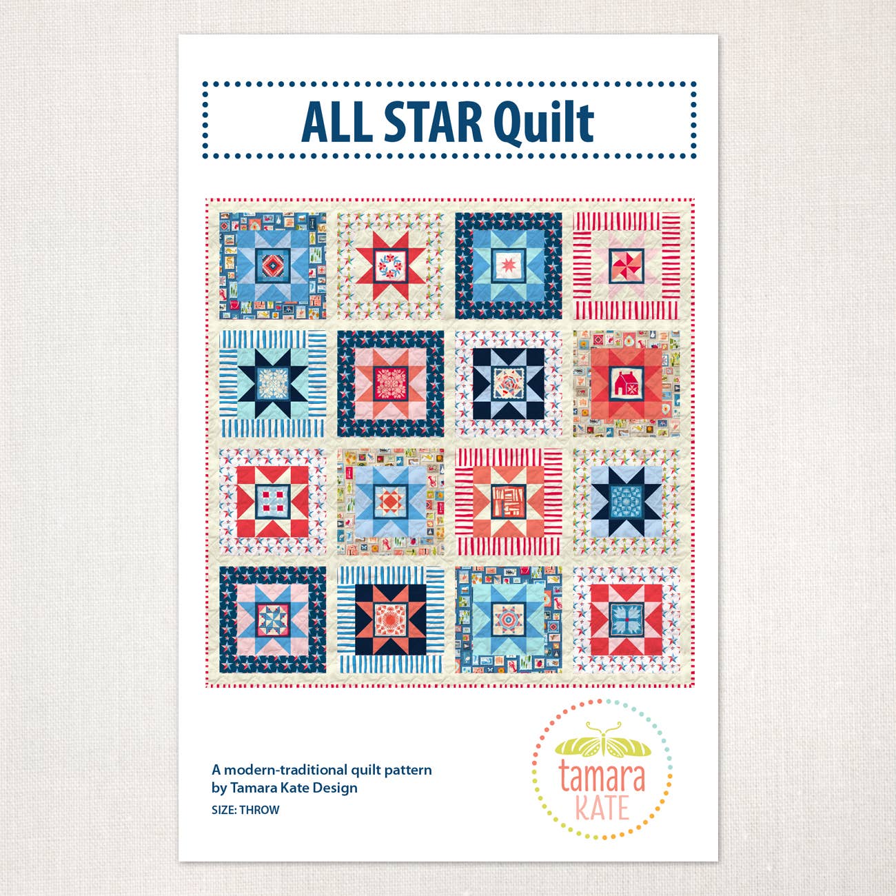 All Star Quilt Pattern