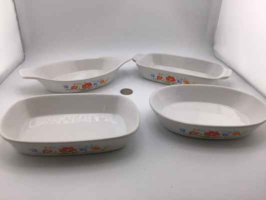Vintage Northland Japan Floral Baking Set