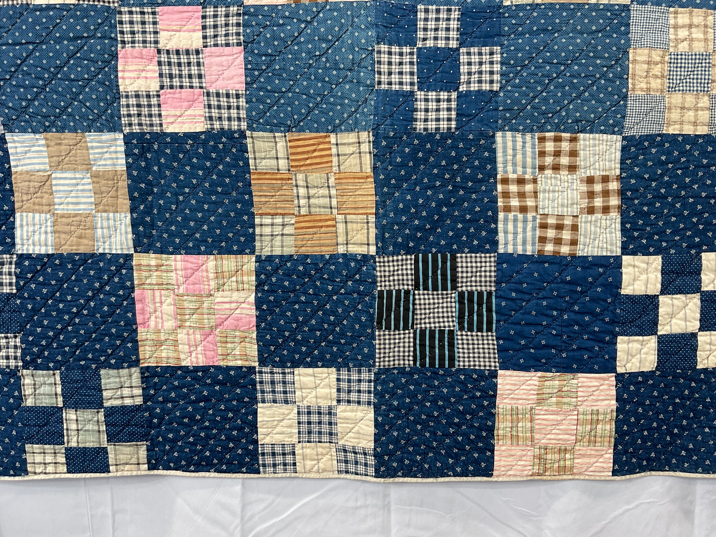 Nine Patch Lap Quilt