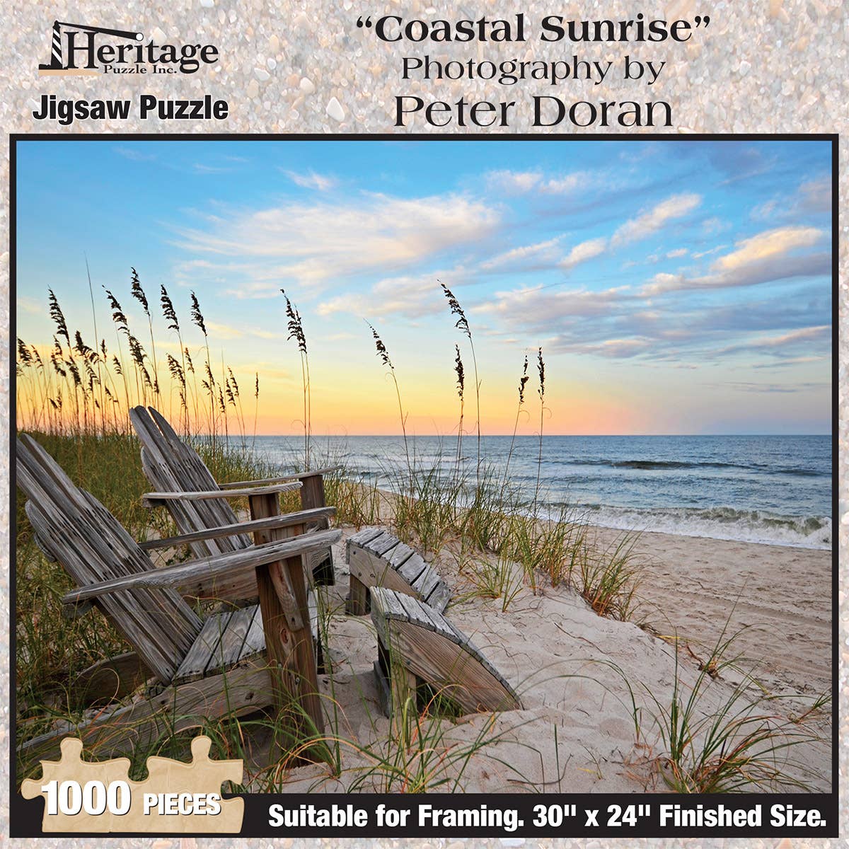 Coastal Sunrise 1000 Piece Puzzle