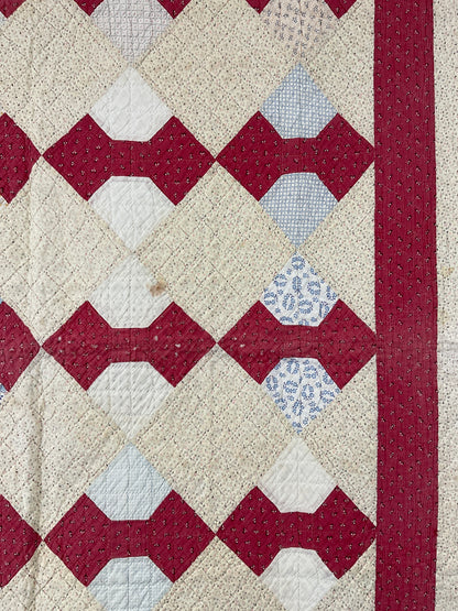 Antique Bow-tie Quilt