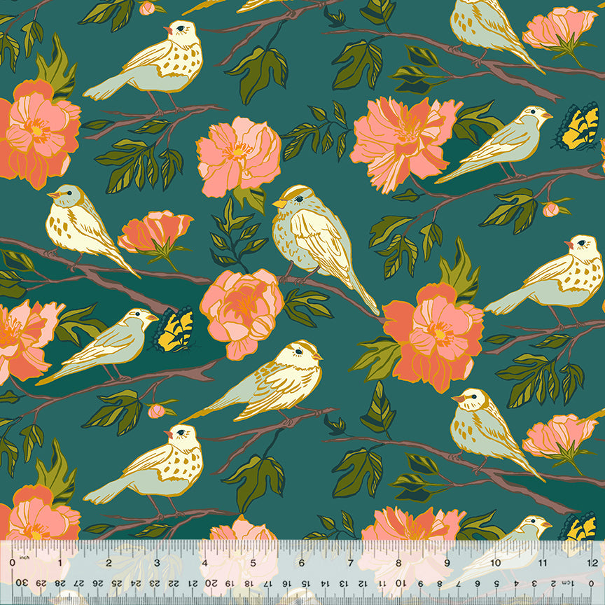 Lush - Life Jennifer Moore/Monaluna Birds of a Feather Organic – - Teal