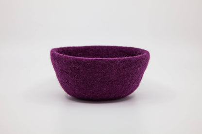 Felt Bowl - Small | Wool Felt Yarn Bowl | Knitting Bowl