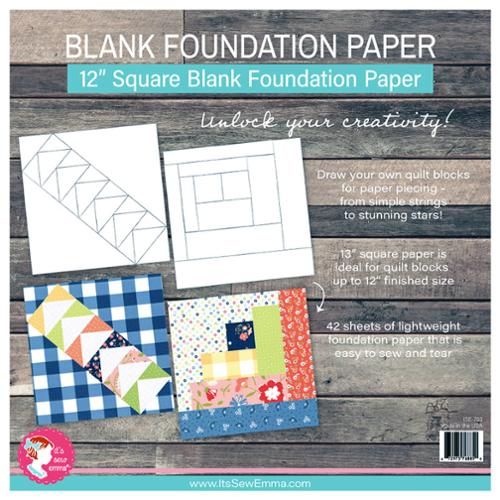 12 Blank Foundation Paper