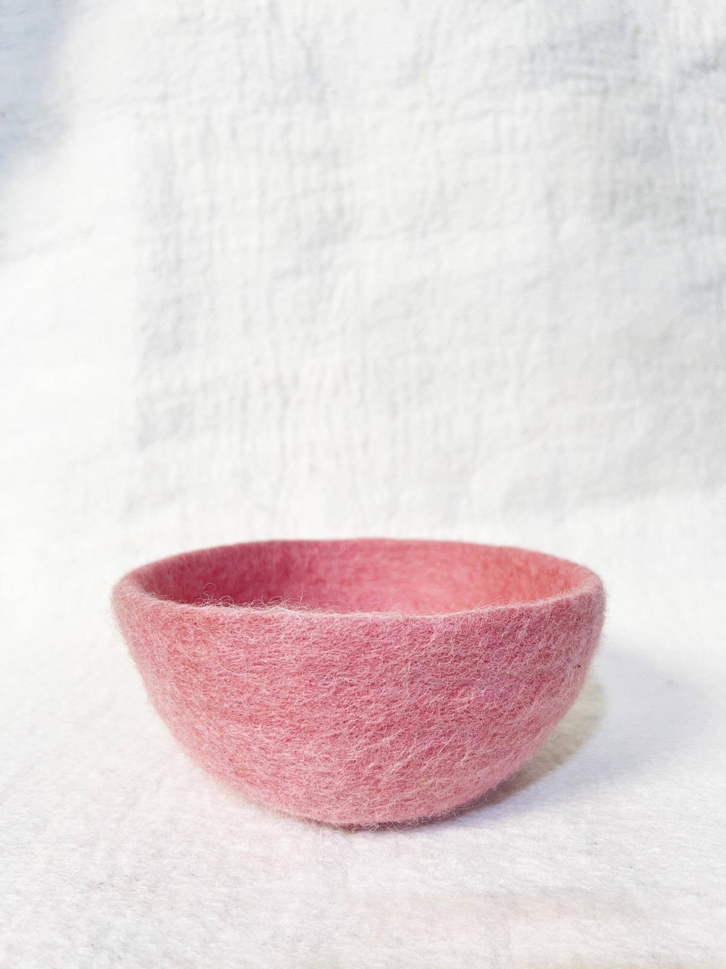 Felt Bowl Pastels-Small | Wool Felt Bowl | Yarn Holder Bowl