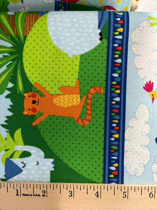 Rainforest Fun - Border Stripe