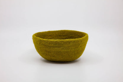Felt Bowl - Small | Wool Felt Yarn Bowl | Knitting Bowl