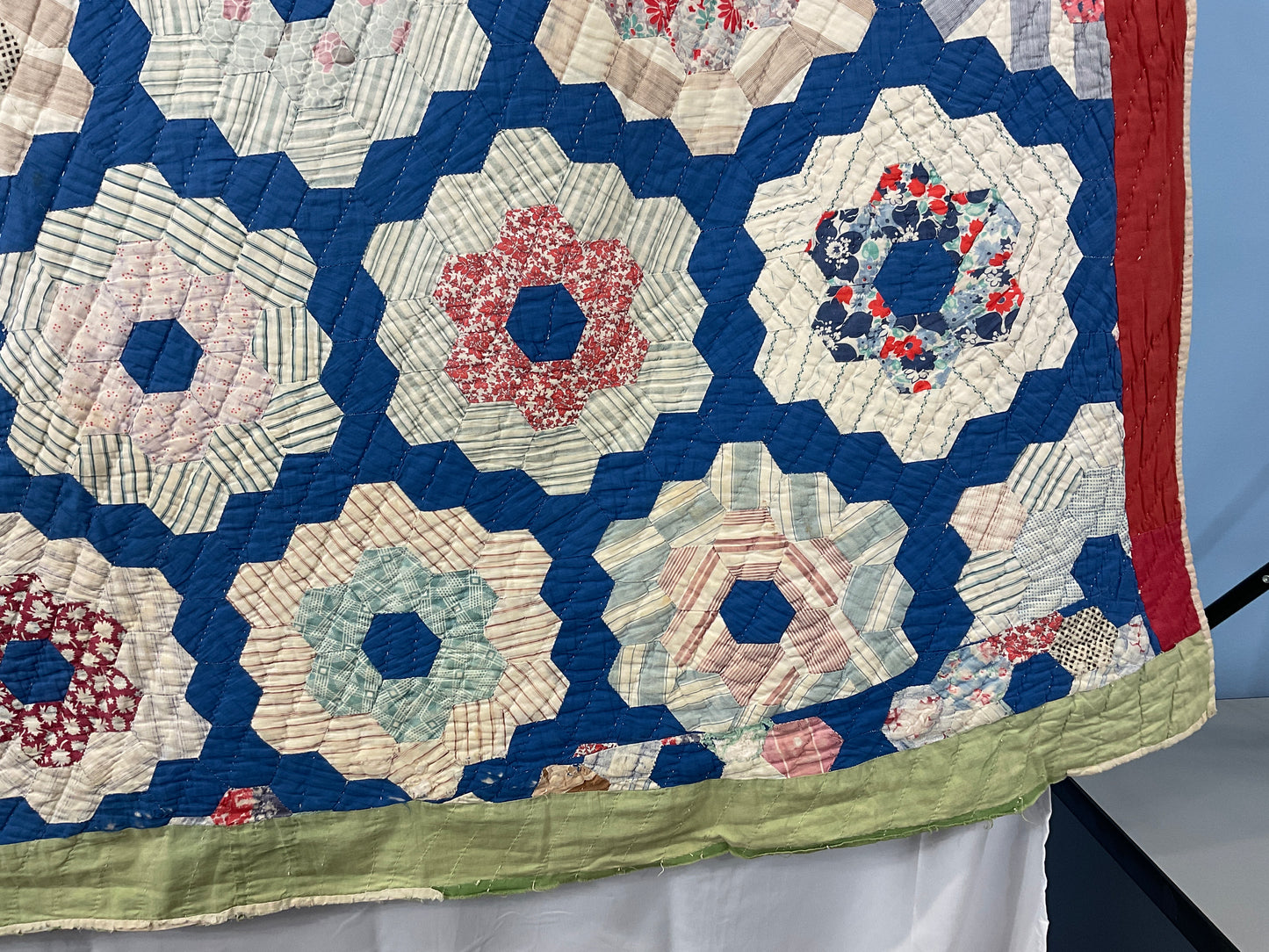 Grandmother’s Garden Quilt