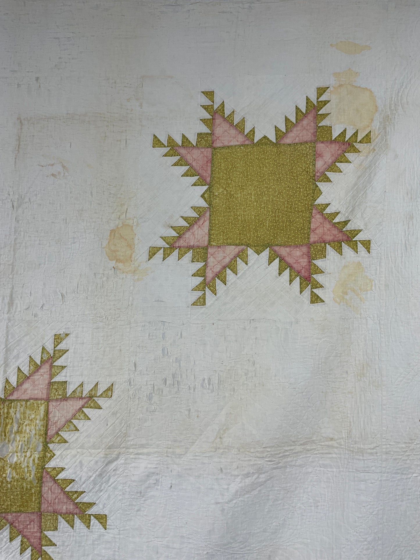 Antique Feathered Star Cutter Quilt