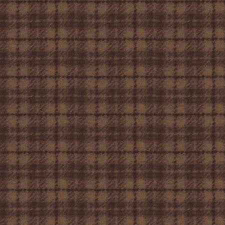 Woolies Flannel (Espresso Houndstooth)