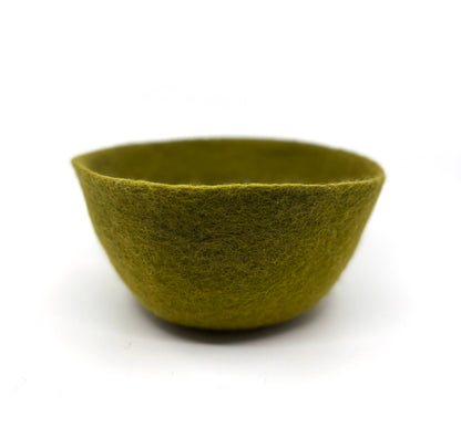 Felt Bowl-Large | Wool Knitting Bowl | Catch-all Home Decor