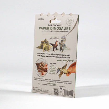 Paper Dinos | Perfect For Dino Enthusiasts | Cute DIY Kit