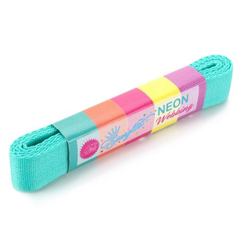Tula Pink Everglow Webbing (Spirit Teal)