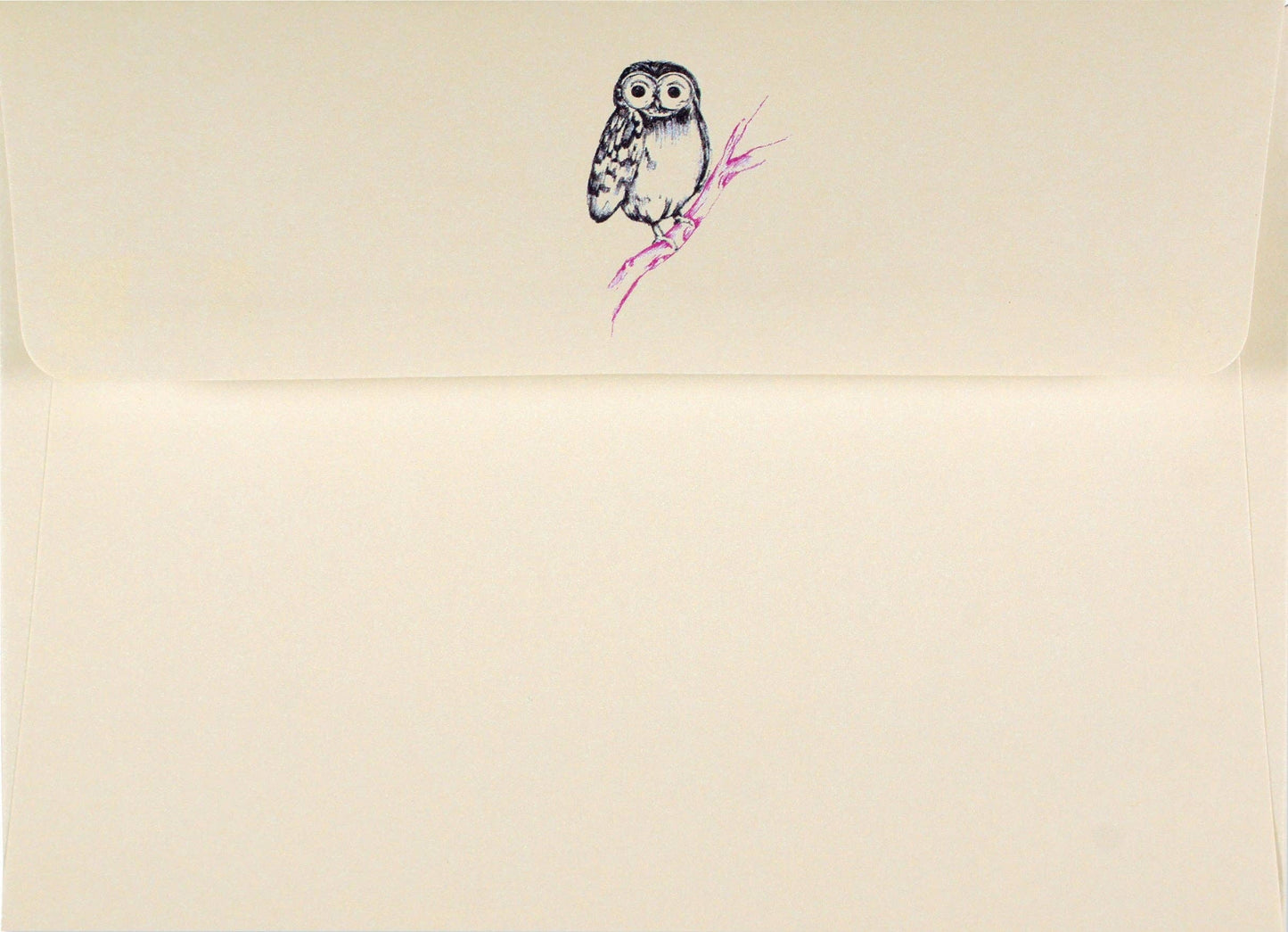 Owl Portrait Note Cards