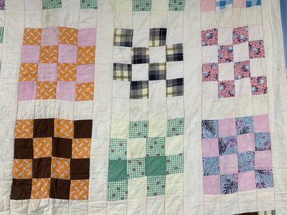 Vintage 16 Patch Quilt