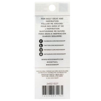 - Heidi Swapp Set Sail Washi Tape Rolls - Set Sail Washi (8 Rolls)