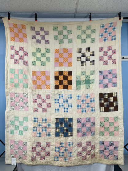 Vintage 16 Patch Quilt