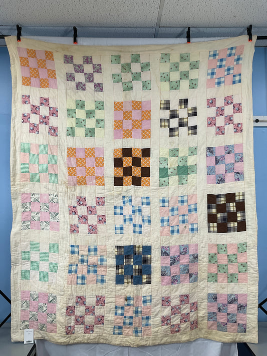 Vintage 16 Patch Quilt