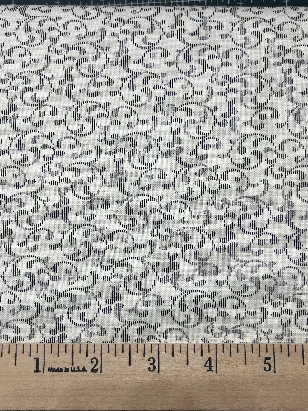 Third Time's a Charm-Black on Ivory Scroll – Cottonwood