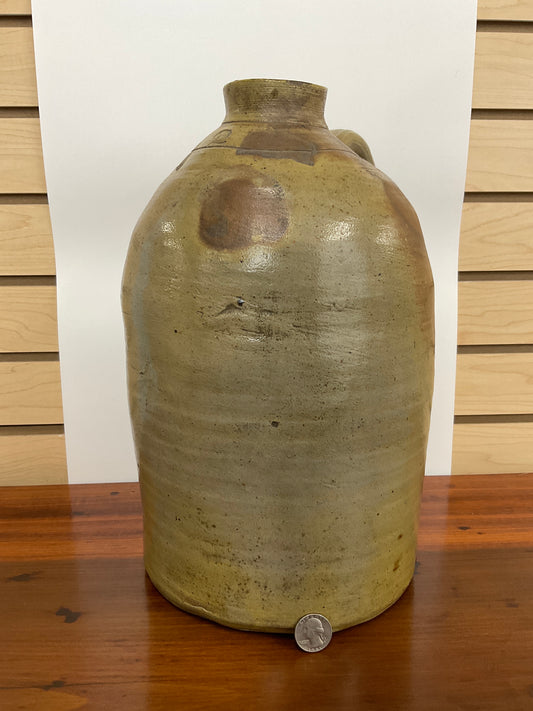 Antique Stoneware Wide Mouth Jug