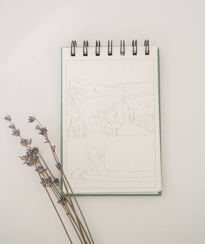 Little Bit of Summer - Mini Watercoloring Book