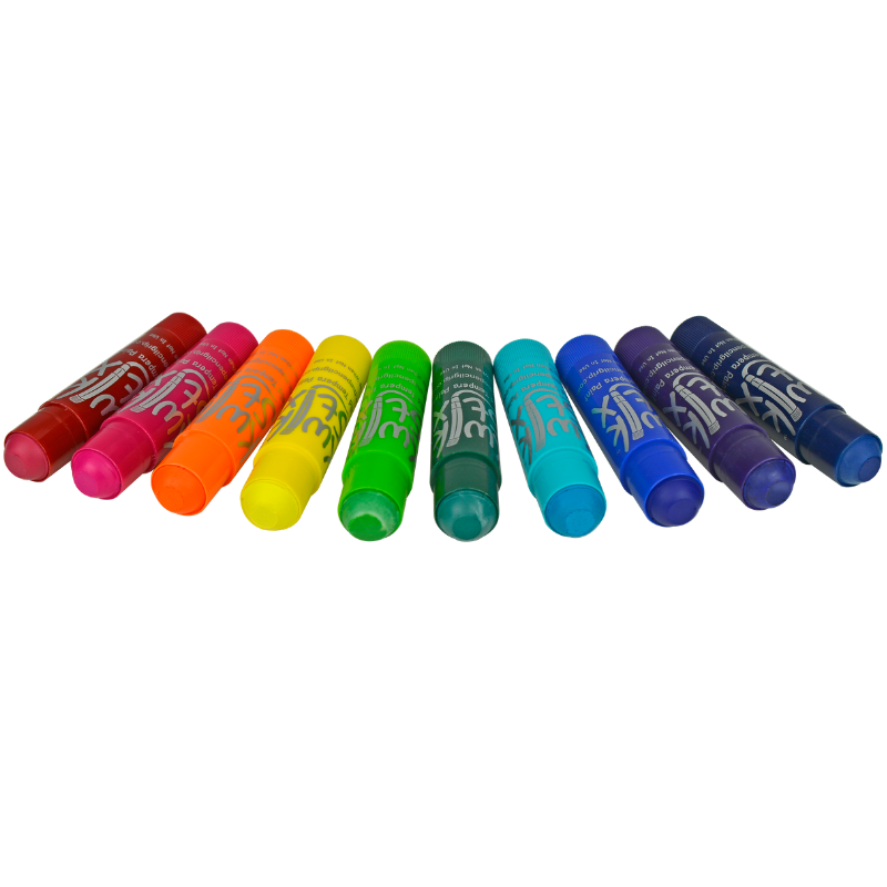 KwikStix Tempera Paint- Jewel 10 Colors TPG-678