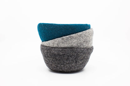 Felt Bowl - Small | Wool Felt Yarn Bowl | Knitting Bowl