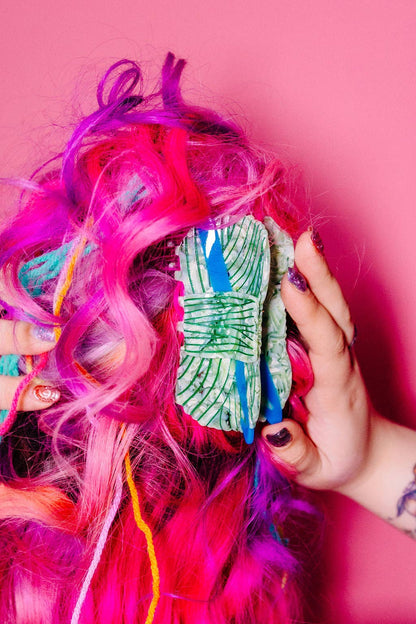 Crochet Yarn Hair Claw