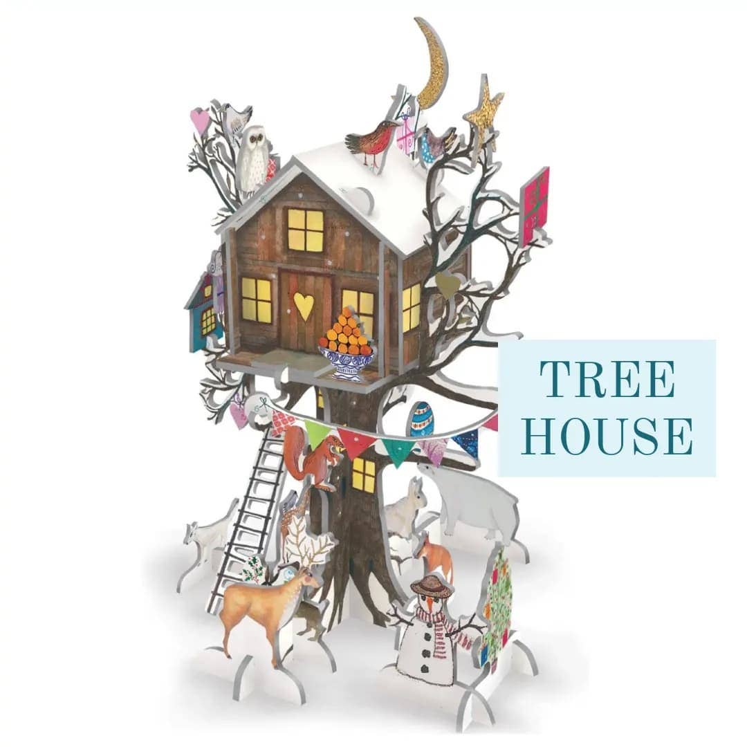 Christmas Treehouse Pop & Slot 3D Advent  - POP 110