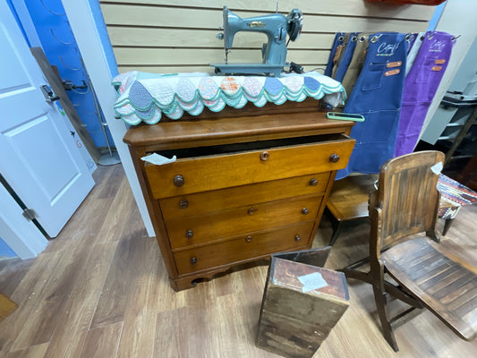 Antique Walnut (Newer drawer pulls) Dresser