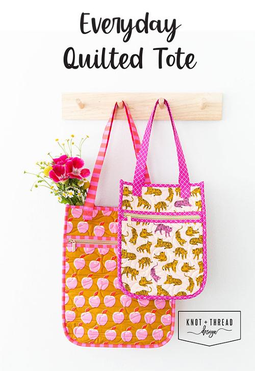Everday Quilted Tote