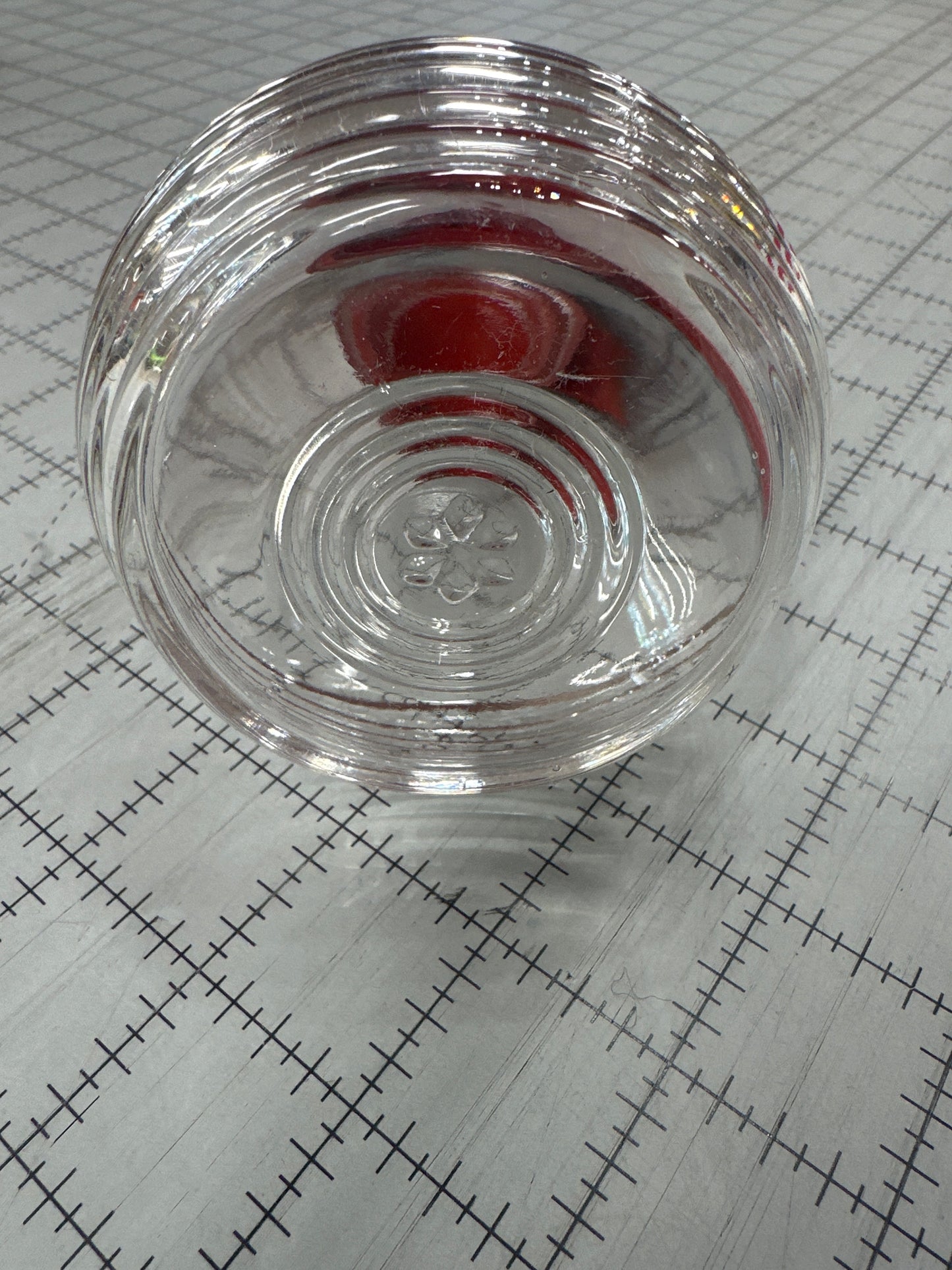 Vintage Syrup Pitcher with Red Plastic & Chrome Lid – Midcentury Diner Creamer