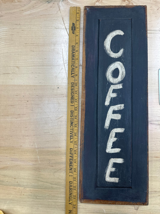 Vintage Coffee Hanging Sign