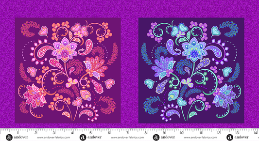 Fantasy Garden by Sarah Maxwell (Panel - Yardage)