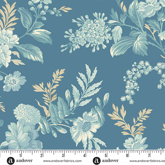 Bed of Roses (Indigo)