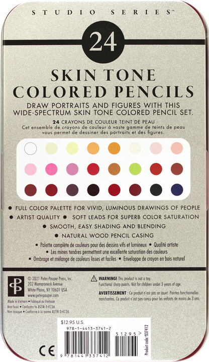 Skin Tone Colored Pencils