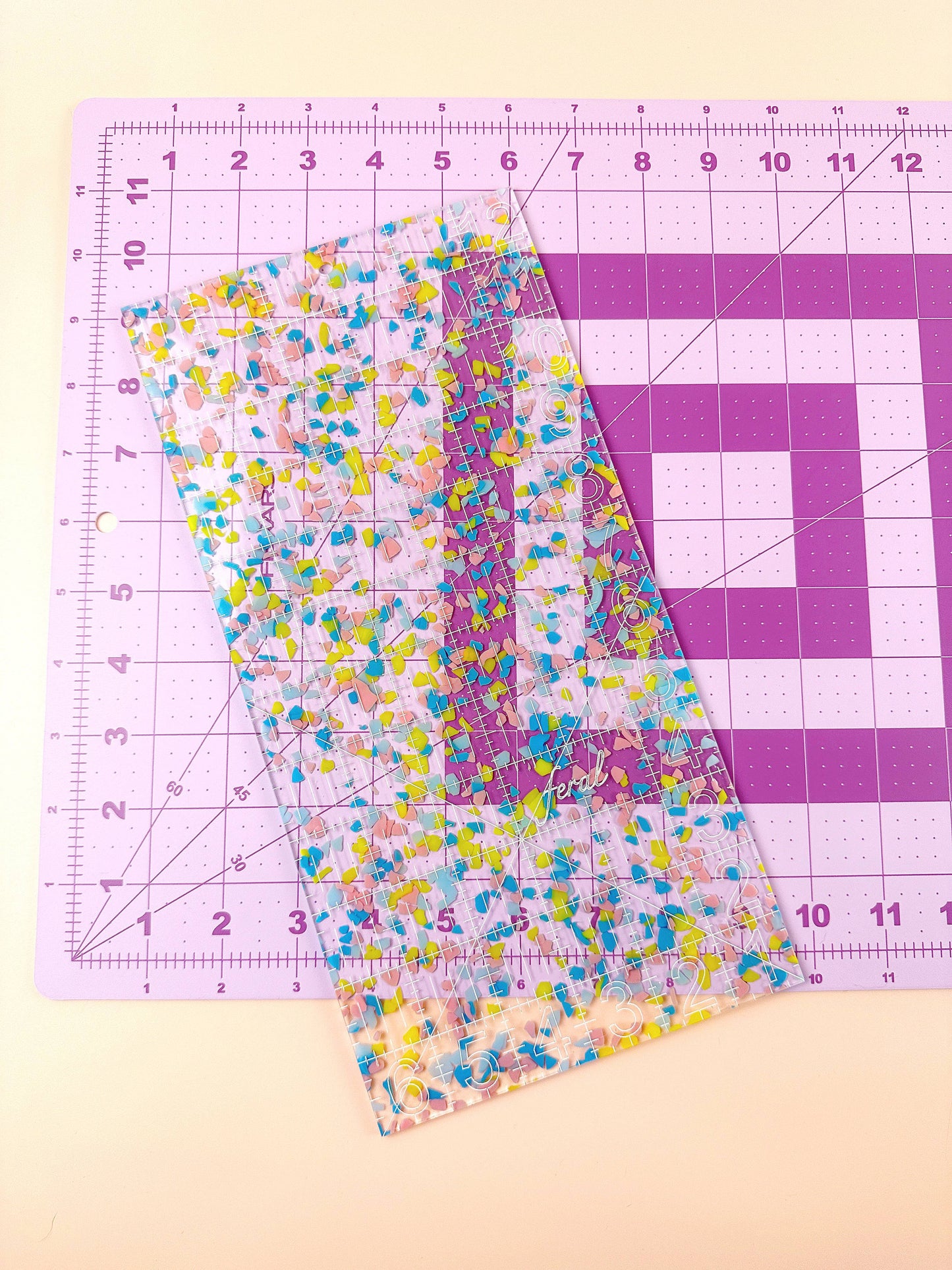 6 x 12 Confetti Quilting Ruler